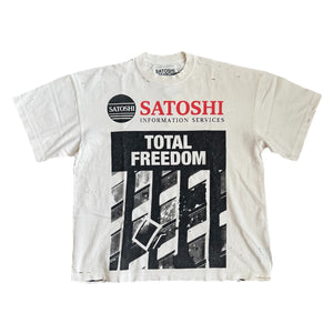 Satoshi Nakamoto Total Freedom T-Shirt, photo 1
