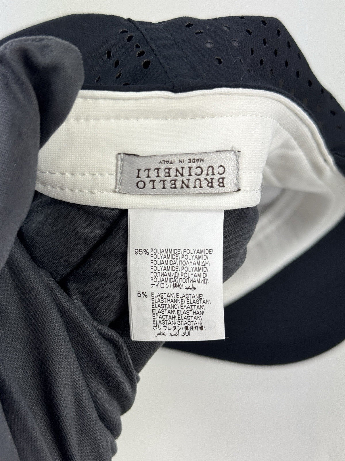 Brunello Cucinelli Tennis Logo Print Cap, photo 6