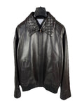 Bottega Veneta Soft Nappa Brown Blouson Jacket، الصورة 1