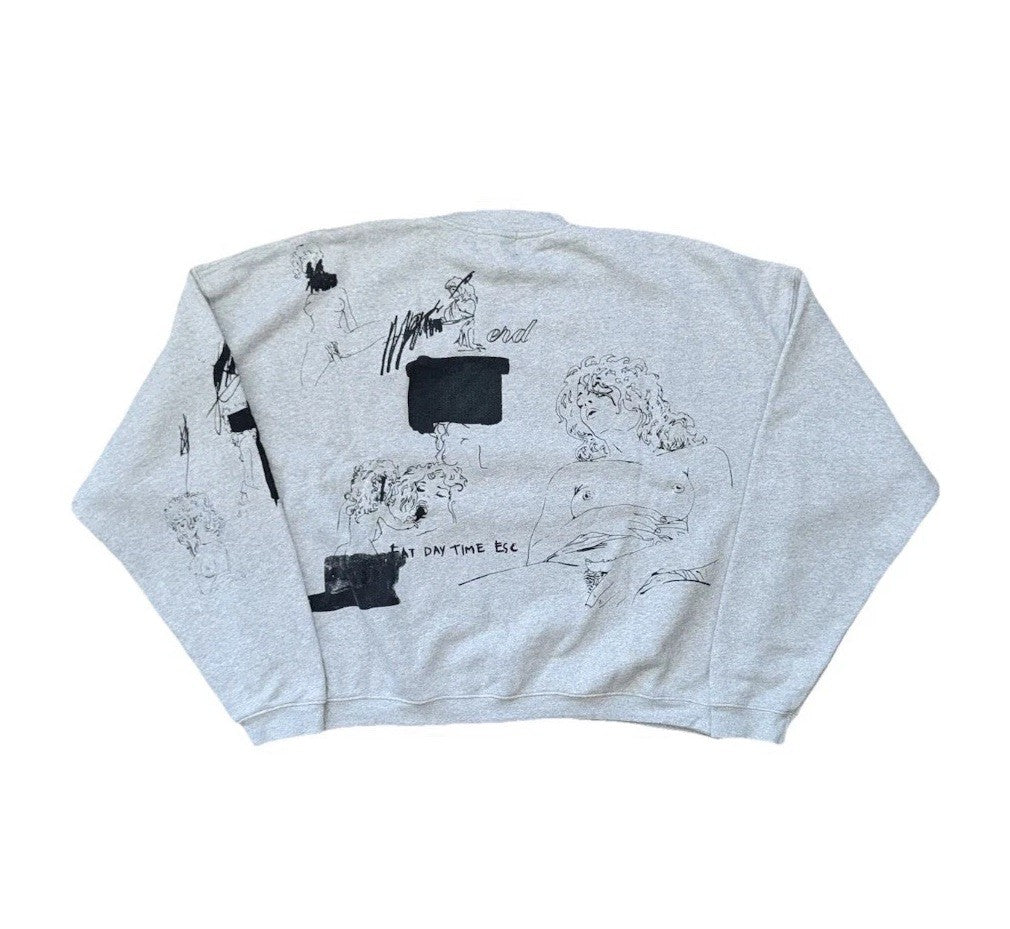 Enfants Riches Deprimes Oversized Art Work Sweatshirt, photo 2