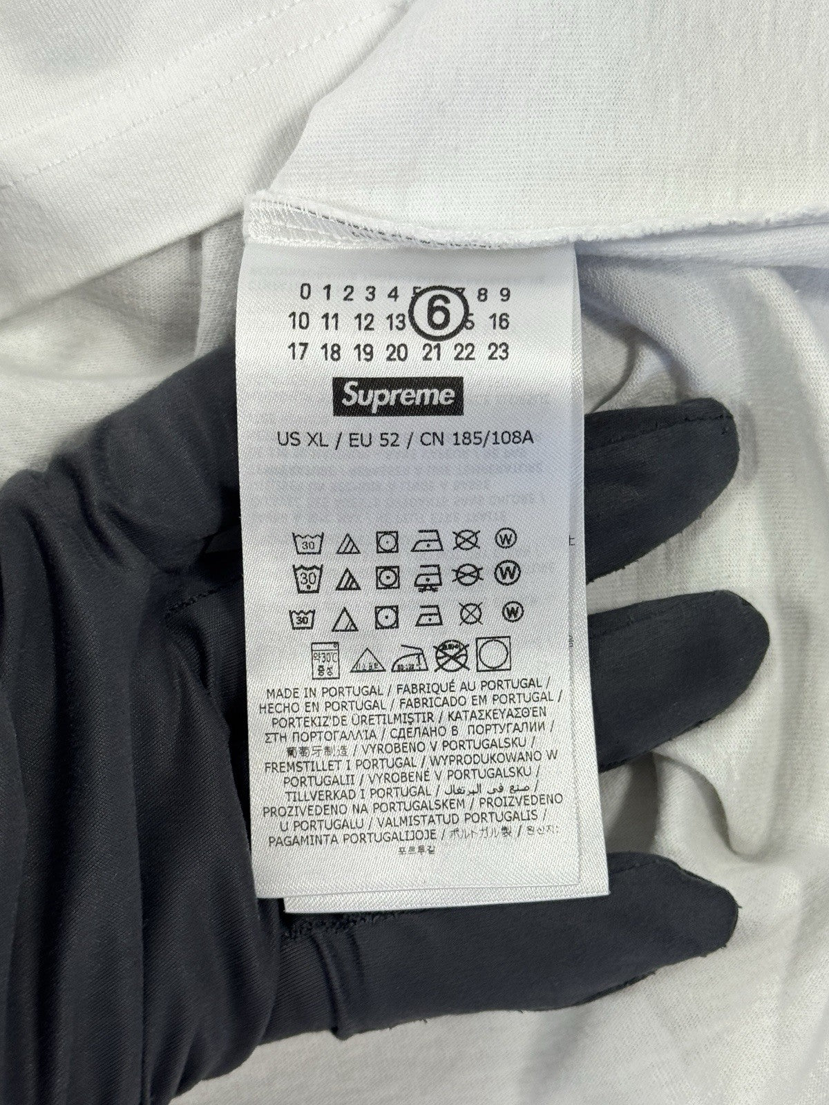 Supreme x MM6 Maison Margiela Box Logo T-Shirt, photo 8