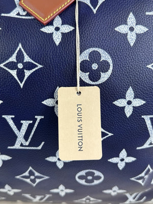 Louis Vuitton x Nigo Speedy P9 Bandoulière 50 Navy Blue Bag, photo 13