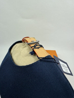 Louis Vuitton by Virgil Abloh MP2590 Chain Embroidered Cap Navy Blue（写真7）