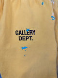 Gallery Dept Logo Print Paint Splash Flare Sweatpants, photo 5
