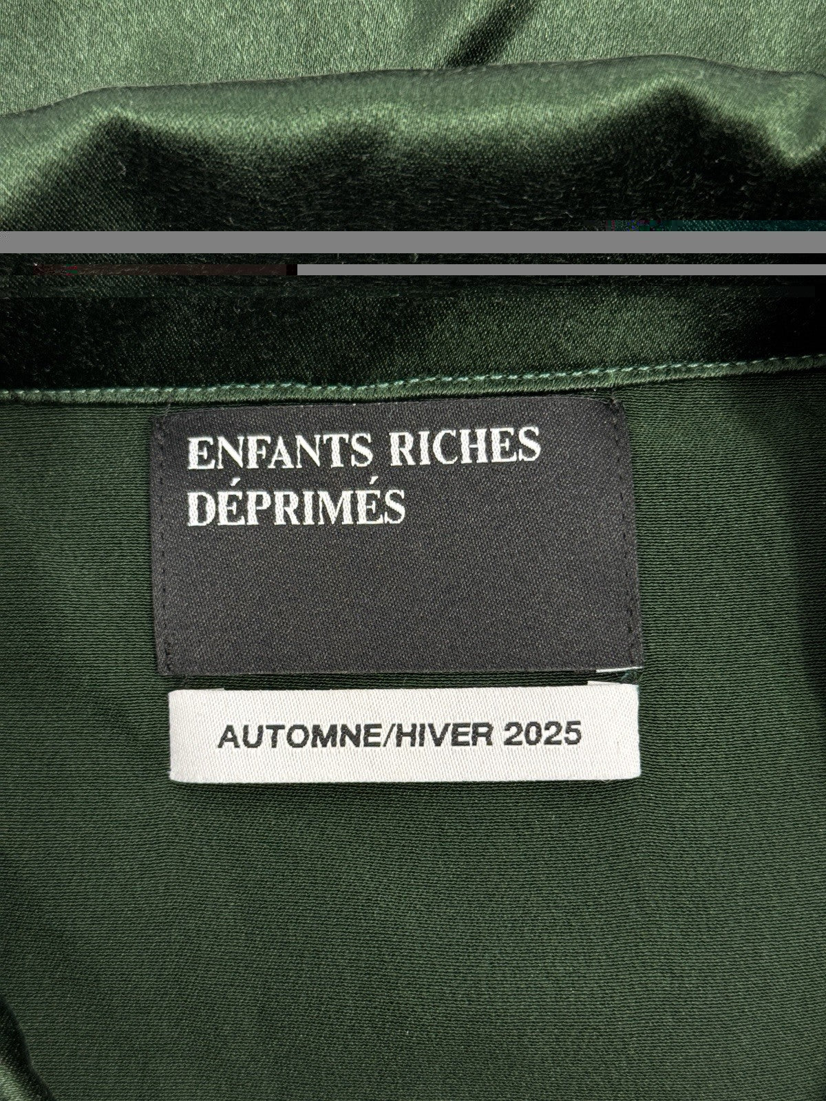 Enfants Riches Deprimes Logo Embroidered Horn Button Silk Pyjama Set, photo 7