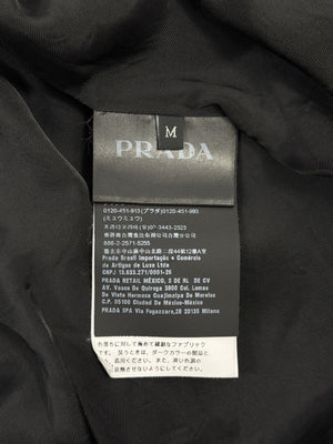 Prada Triangle Logo Velvet Shirt &amp; Trousers، الصورة 8