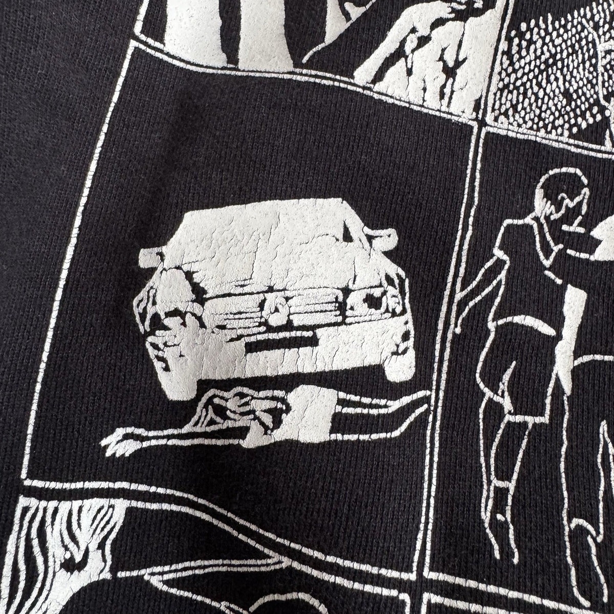 Enfants Riches Deprimes Embroidered Comic Print Oversized Hoodie, photo 8