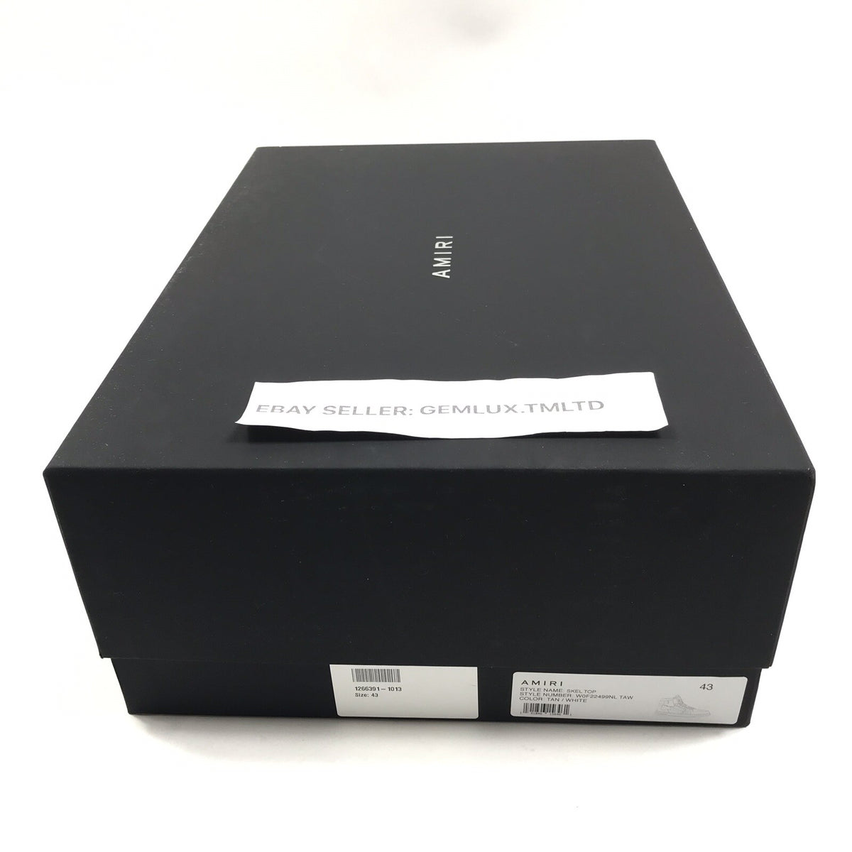 Amiri Skeleton High-top Leather Trainers, photo 9
