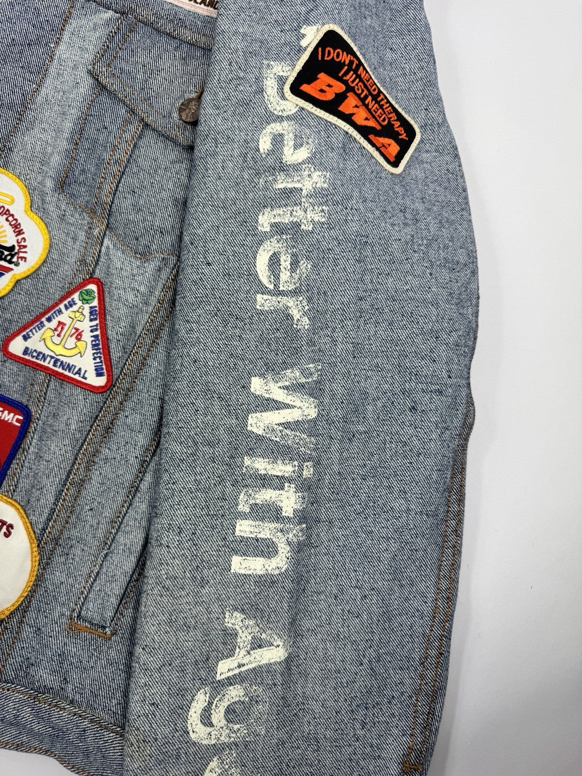 Better With Age Brogue Reconstructed Reversible Trucker Jacket, photo 9