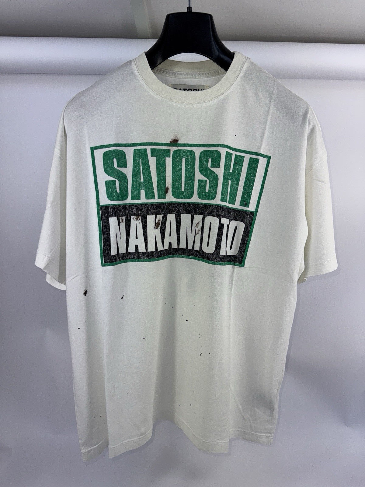 Satoshi Nakamoto Minute Man Press T-Shirt, photo 3