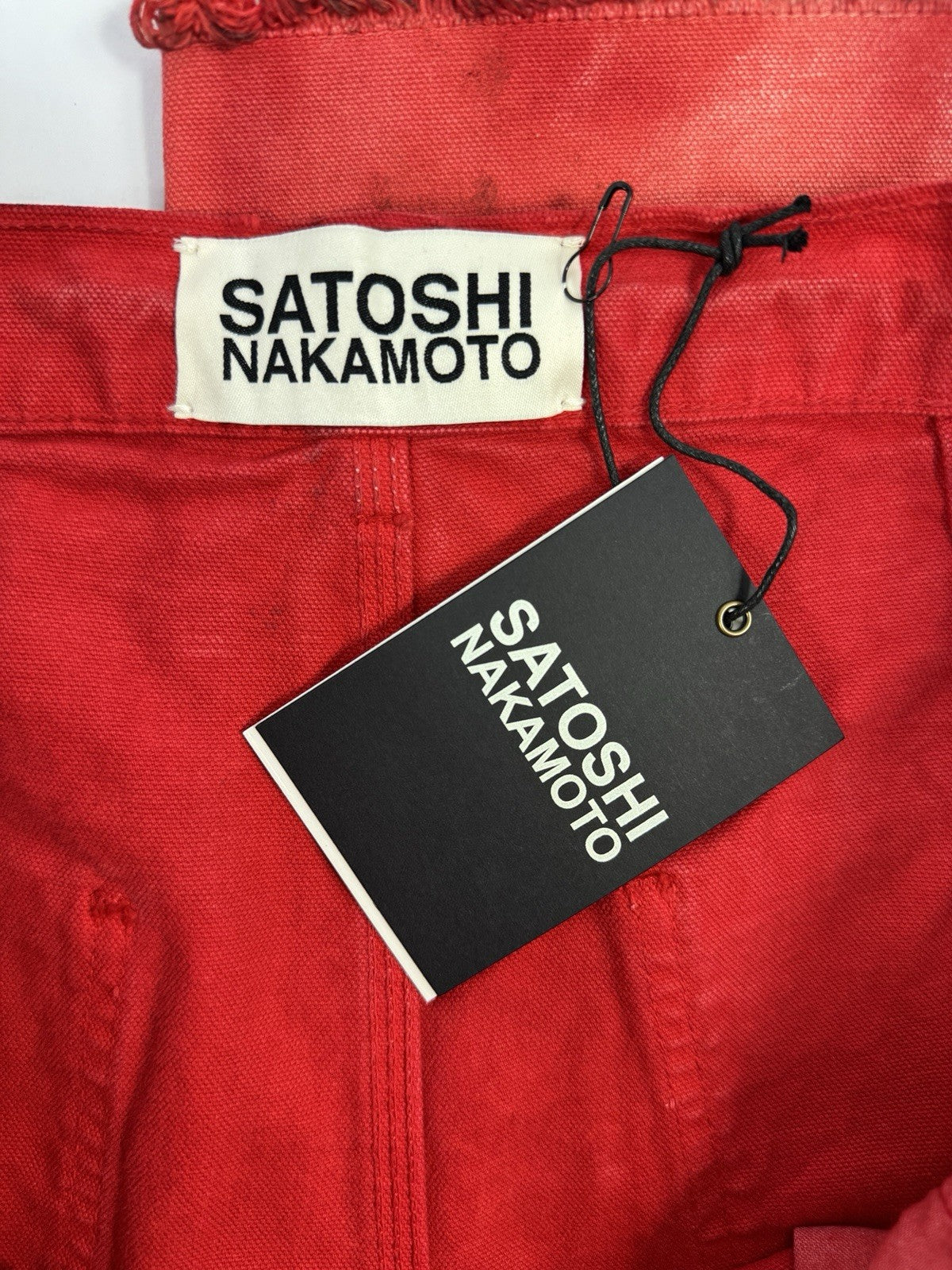 Satoshi Nakamoto Red Danny’s Carpenter Shorts, photo 7