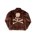 Mastermind World Faux Fur Skull Back Jacket, photo 1