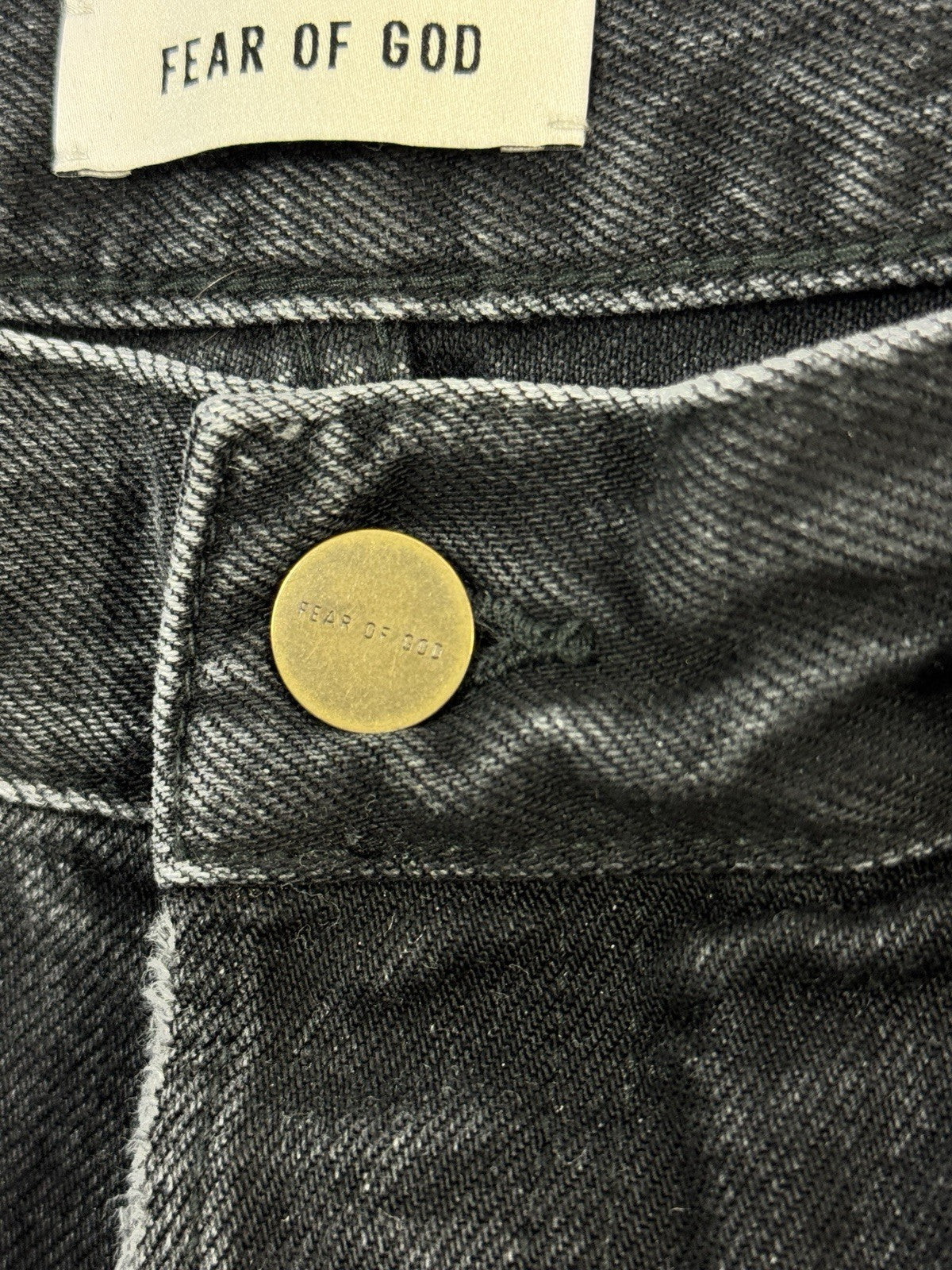 Fear of God Straight Leg Denim Jeans, photo 4