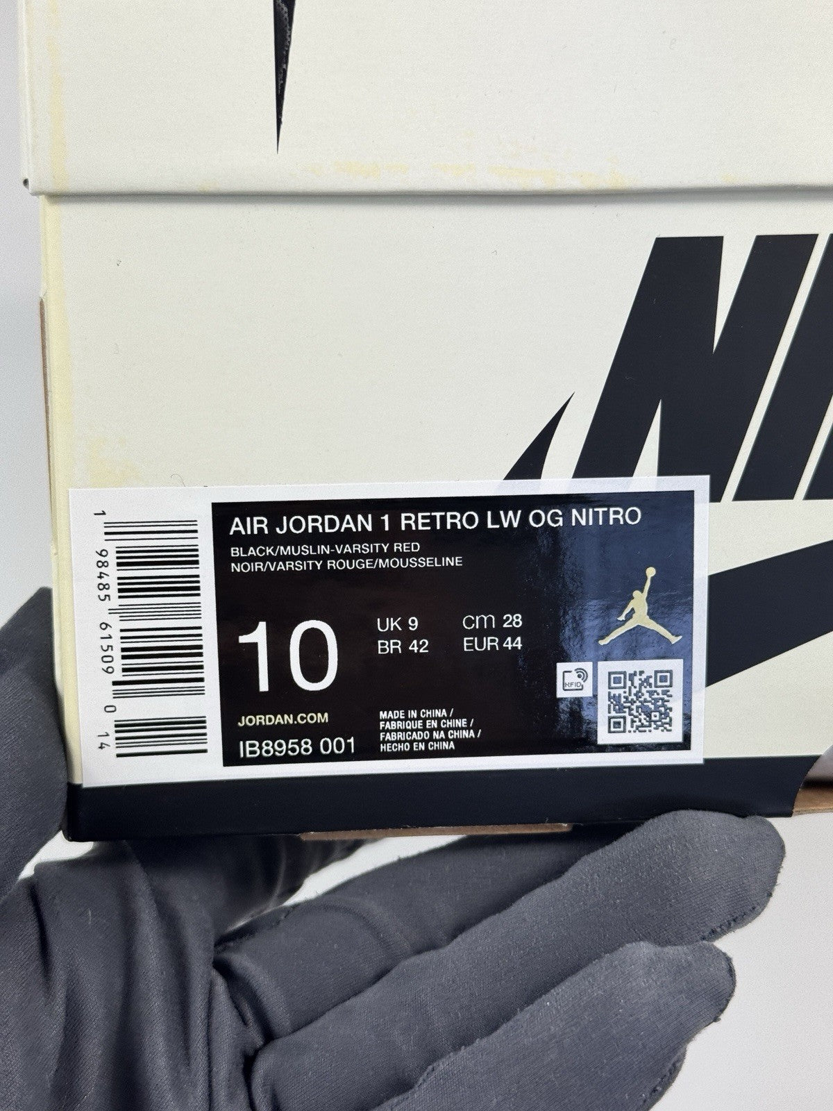 Nike Air Jordan Nigel Sylvester Bike 1 Retro Low OG Nitro, photo 11