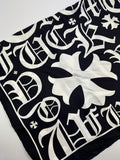 Chrome Hearts Logo Cross Print Silk Scarf 100 x 100cm, photo 2