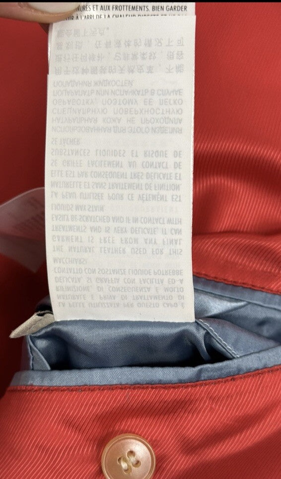 Gucci Deer Oil Distressed Leather Bomber Jacket, photo 11