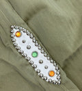 Kapital Easy Baker Straight Leg Embellished Trousers, photo 3