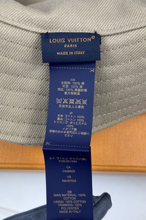 Louis Vuitton x Pharrell Surfin Monogram Explorer Reversible Bucket Hat M7528M، الصورة 9