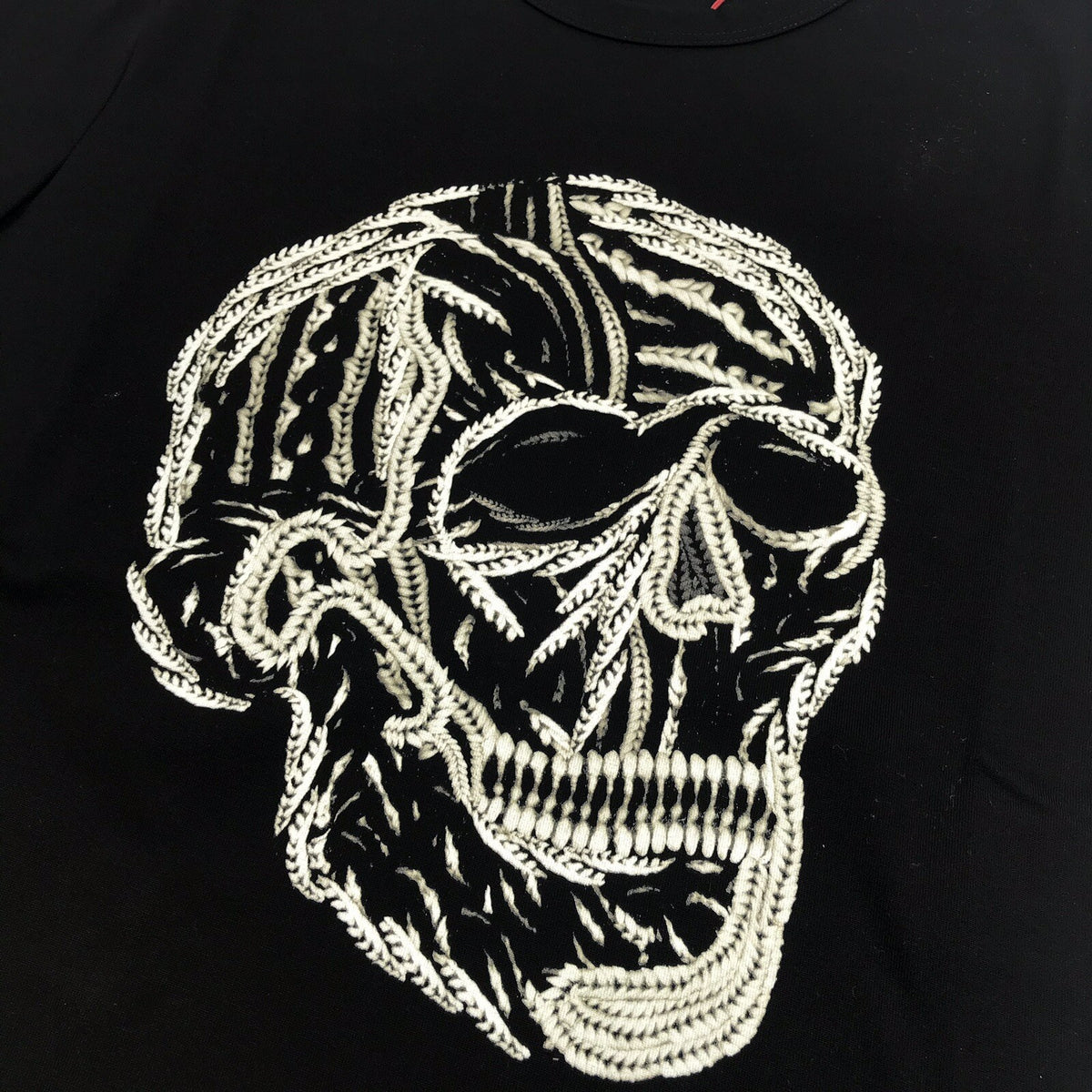 Alexander McQueen Skull Print Black T-Shirt, photo 3