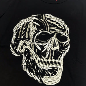 Alexander McQueen Skull Print Black T-Shirt, photo 3