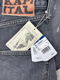 Kapital x-Ray Embroidered Straight Leg Denim Shorts، الصورة 5
