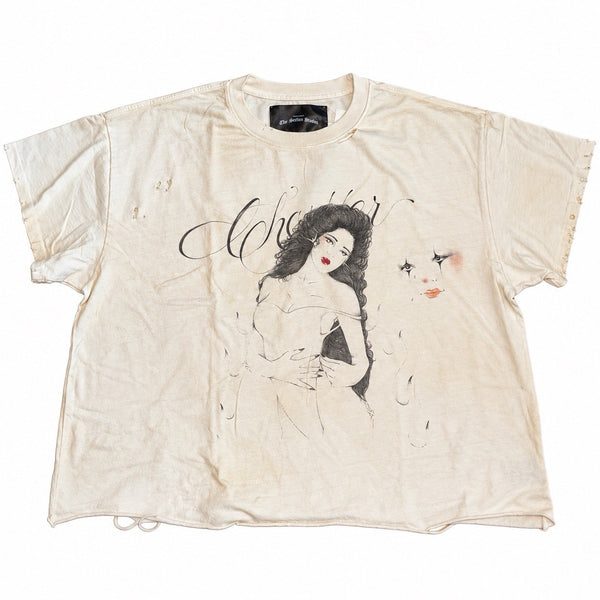 The Sekrit Saint Red Lips Printed T-Shirt, photo 1