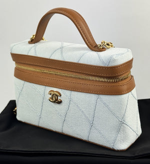 Chanel Coco Beach 2026 Small Denim Vanity Bag, photo 5