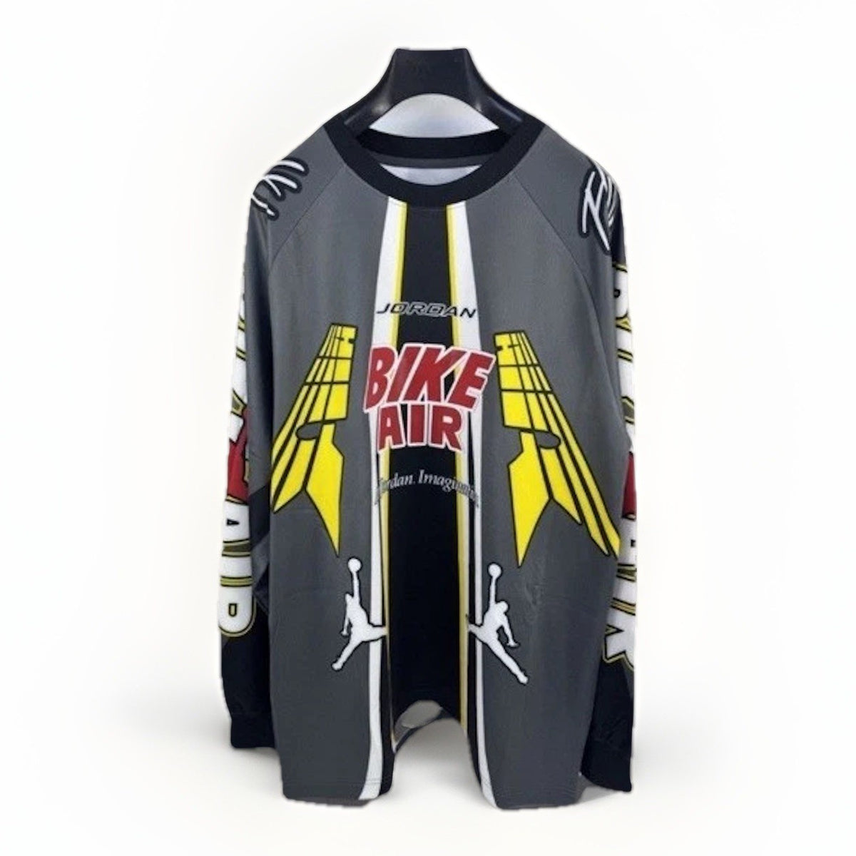 Jordan Nigel Sylvester Bike Logo Printed Long Sleeve T-Shirt, photo 2