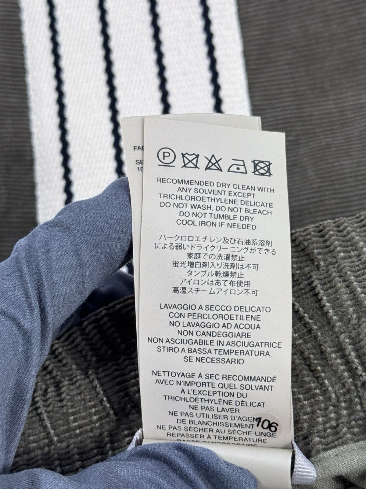Fear of God Straight Leg Corduroy Track Pants, photo 7