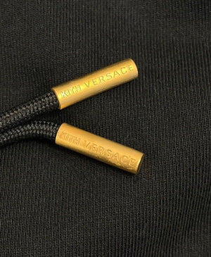 Versace x Kith Black Greek Key Logo Hoodie, photo 3