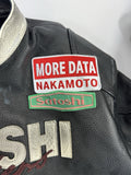Satoshi Nakamoto Truck Stop Moto Biker Leather Jacket, photo 8