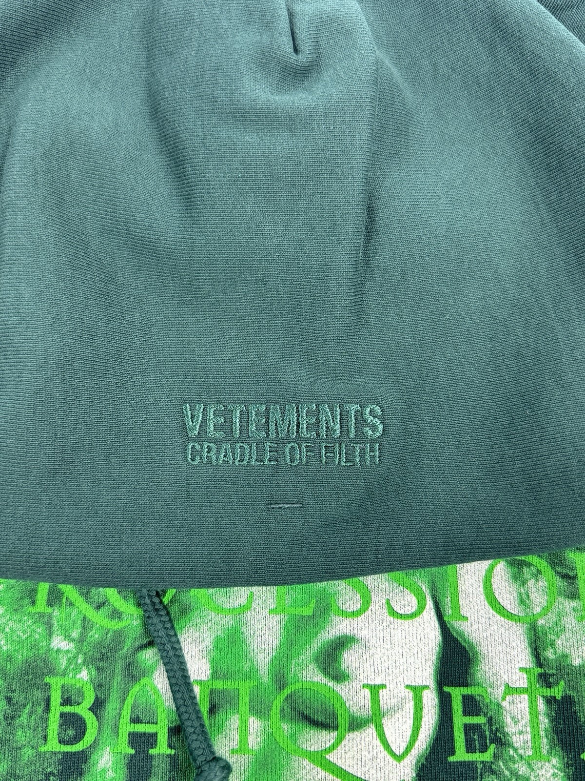 Vetements x Cradle Of Filth Nymphetamine Oversized Hoodie, photo 8
