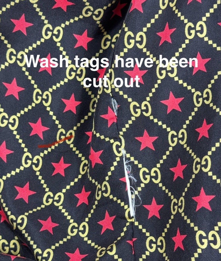 Gucci Band Patch Work Satin Stripe Zip Up Hoodie, photo 6