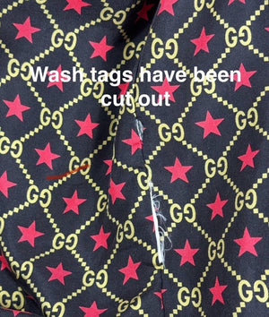 Gucci Band Patch Work Satin Stripe Zip Up Hoodie（写真6）