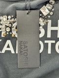 Satoshi Nakamoto Logo Print Embellished Jersey Hoodie، الصورة 8