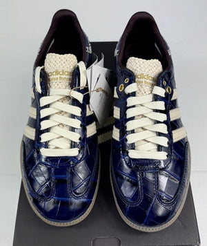 Adidas x Wales Bonner Samba Navy Croc Trainers, photo 4