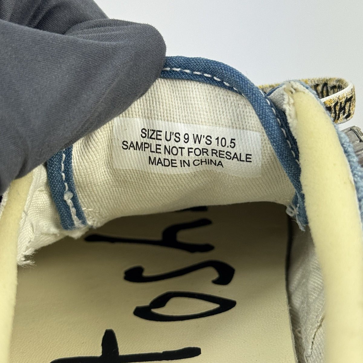 Satoshi Nakamoto Vans Complexion Exclusive Lucky Charm Sample Sneakers, photo 13
