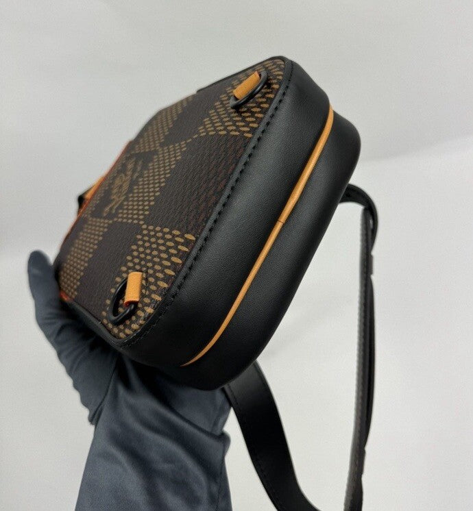 Louis Vuitton x Nigo Amazone Damier Ebene Brown Sling Bag, photo 3