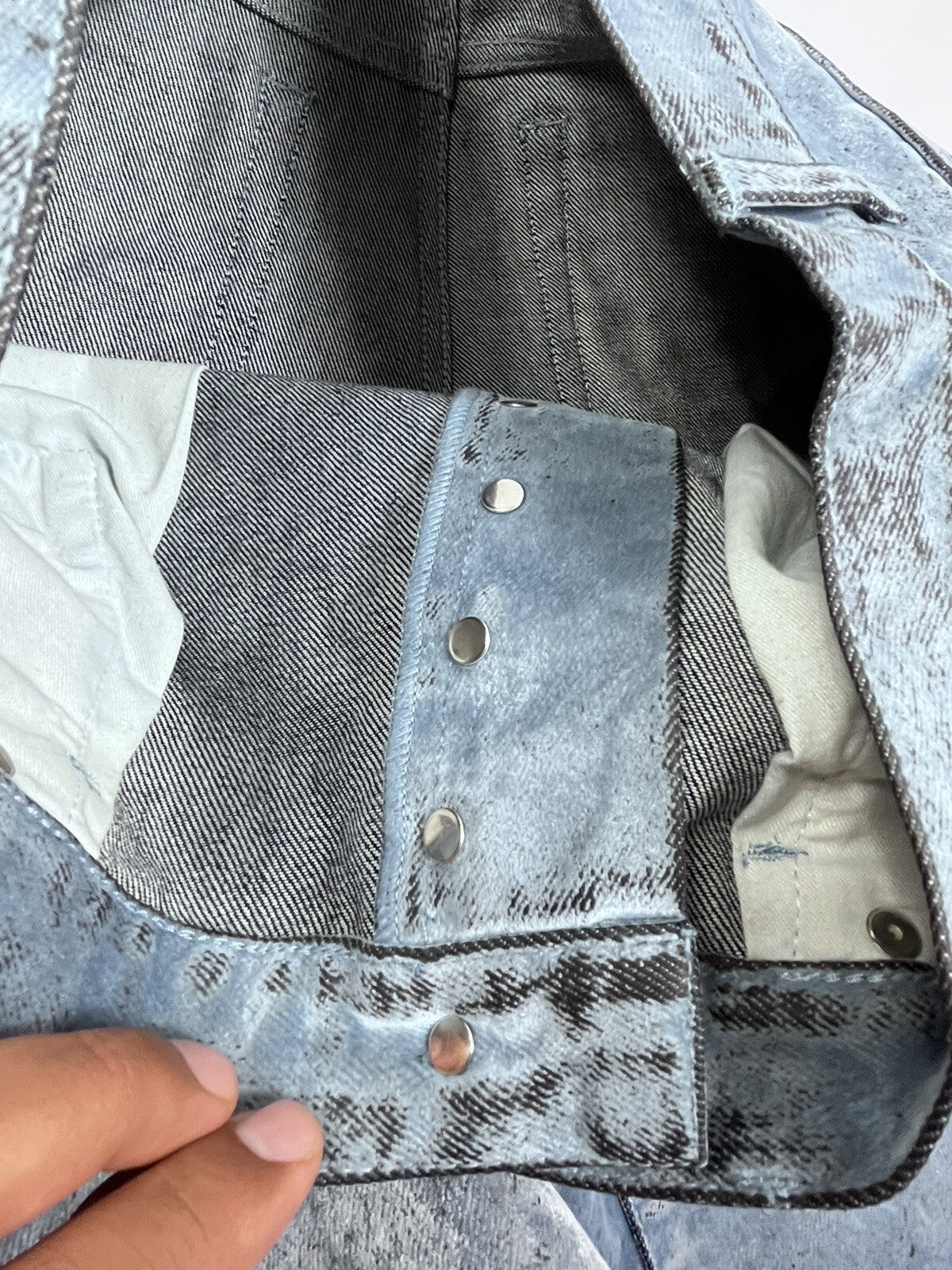 Dior x ERL Velvety Distressed Shorts, photo 11