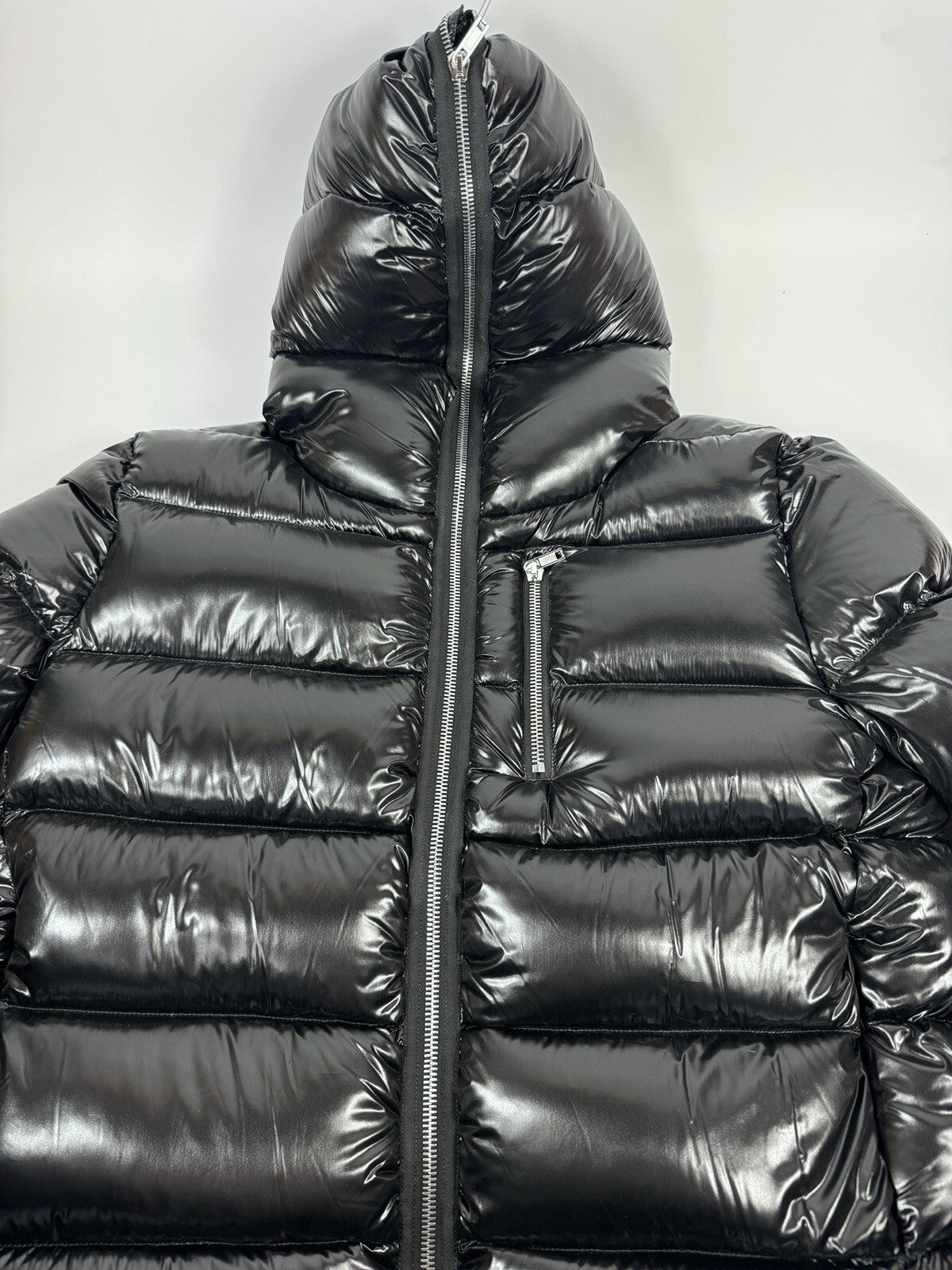 Rick Owens Puffer Jacket With A Full Zip Detail, photo 9
