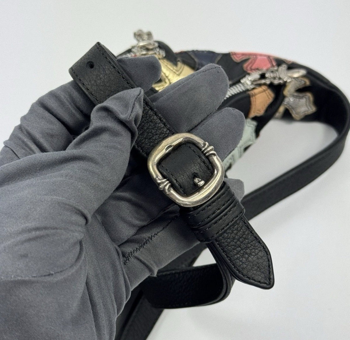 Chrome Hearts Multi Cross Snat Patch Mini Waist Bag, photo 7