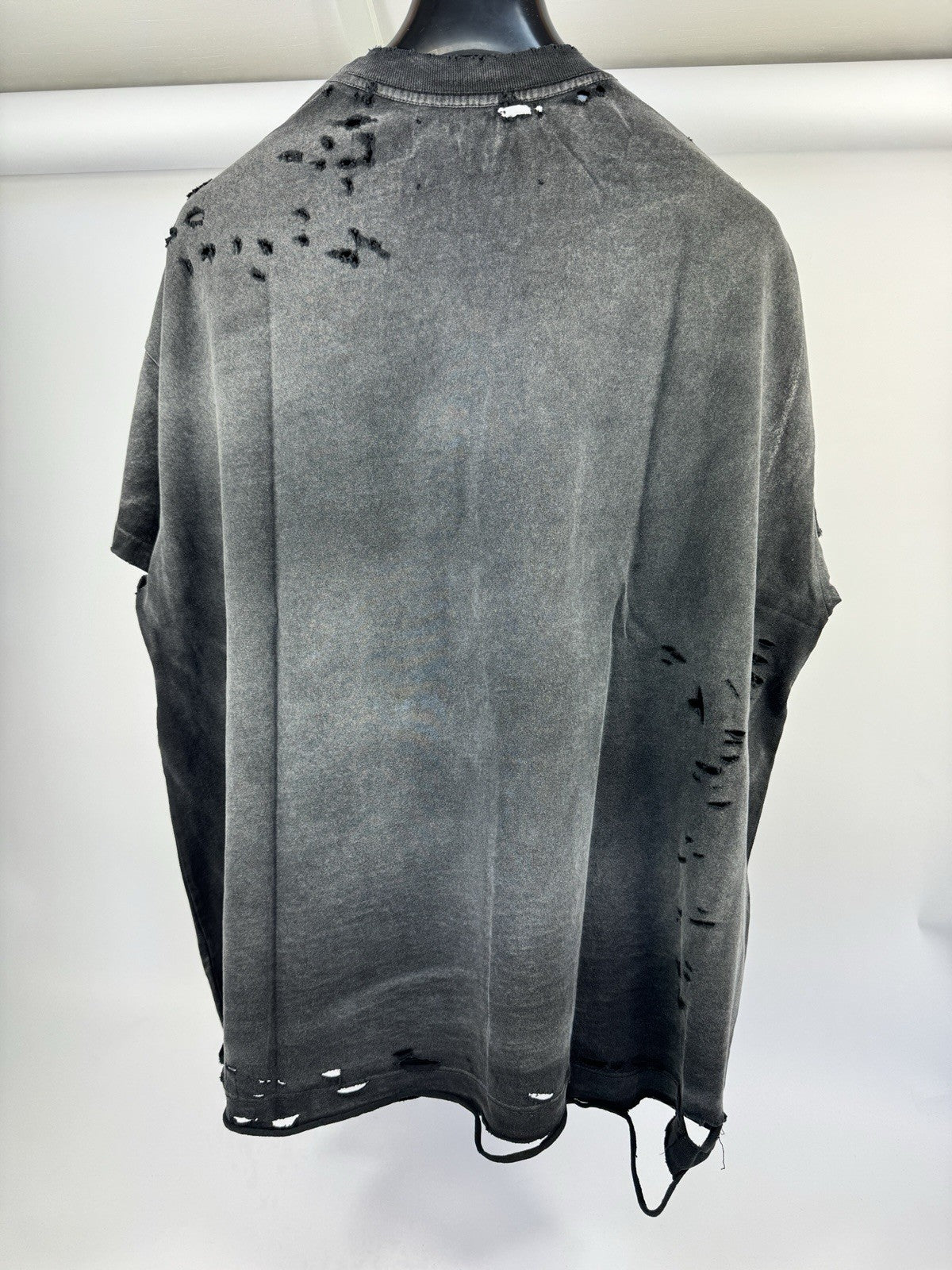 The Sekrit Saint Chopper Girl Distressed T-Shirt, photo 4