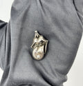 Chrome Hearts x The Rolling Stones Sterling Silver Factory Set Diamond Pendant، الصورة 2