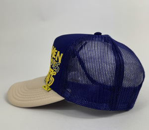 Kapital Denim Men Loves Cats Trucker Cap، الصورة 4