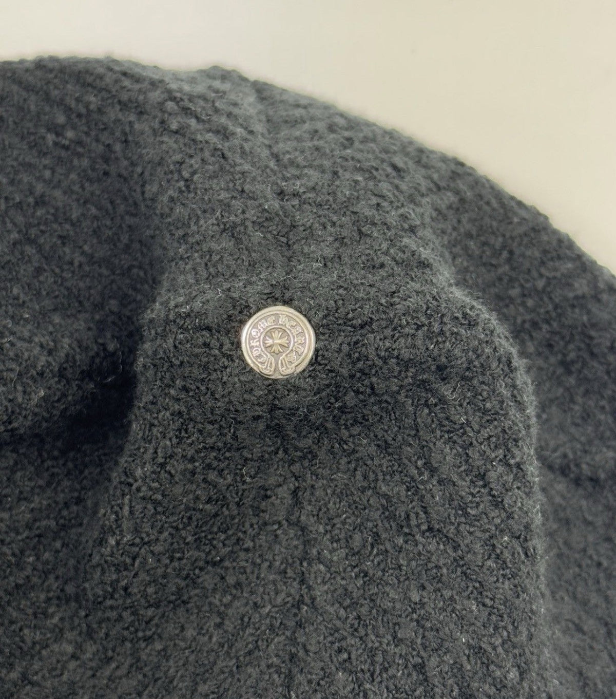 Chrome Hearts Pony Hair Cross Patch Beanie, photo 3