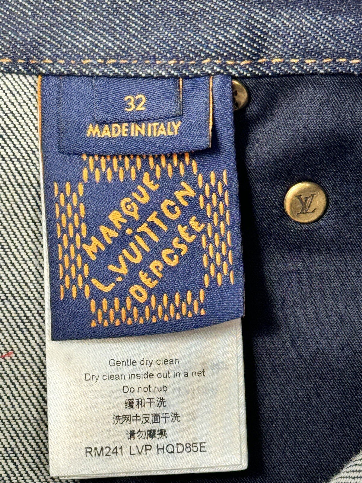 Louis Vuitton x Pharrell Henry Tyler Embroidered Jeans, photo 13