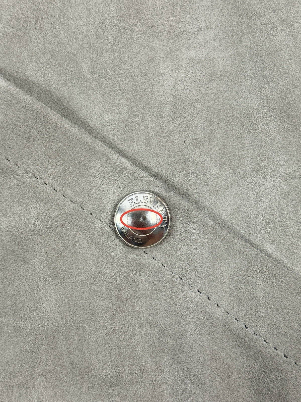 Eleventy Regular Fit Suede Jacket, photo 6