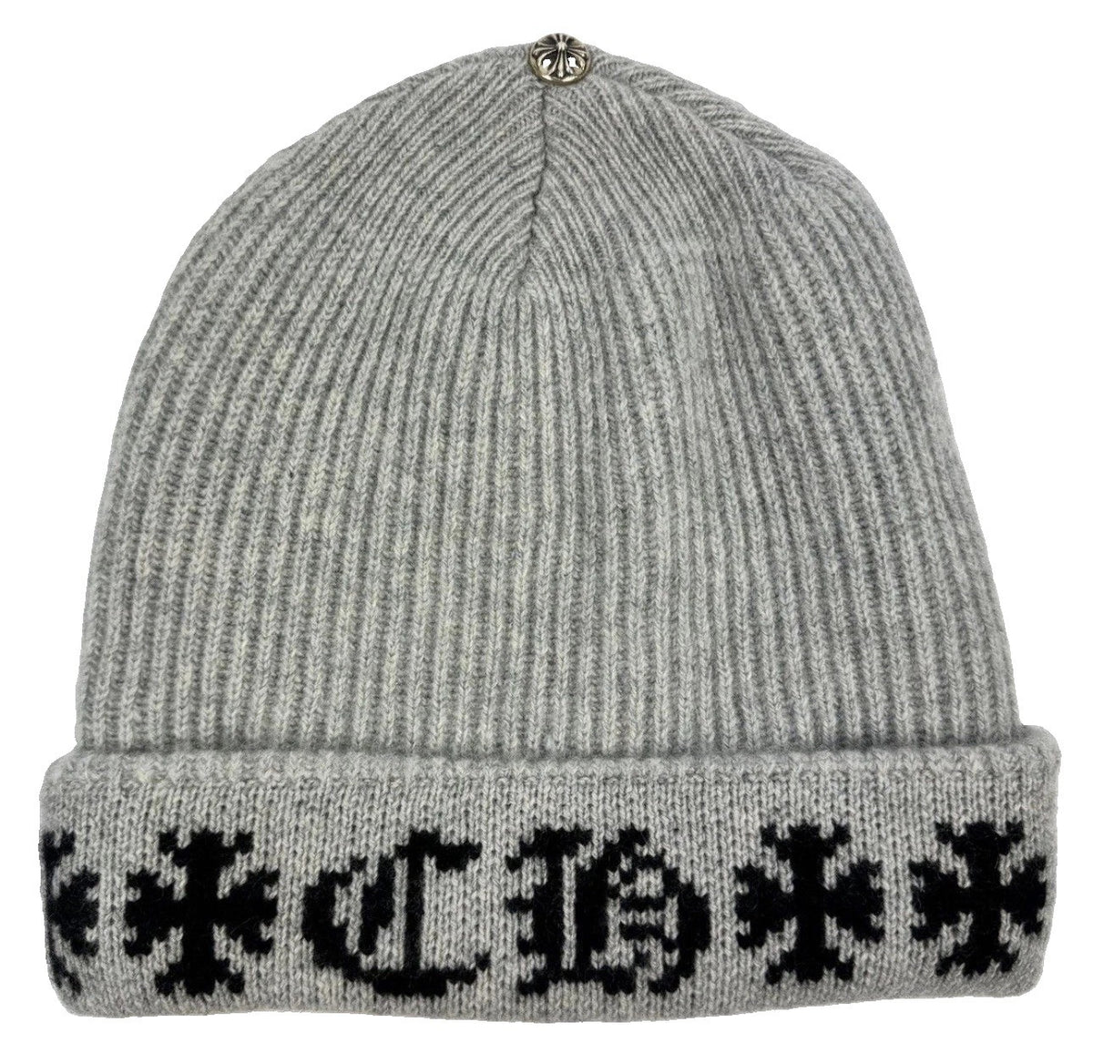 Chrome Hearts Cashmere Beanie With Silver Detail, photo 2