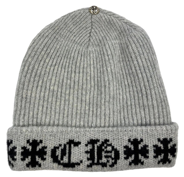 Chrome Hearts Cashmere Beanie With Silver Detail, photo 2