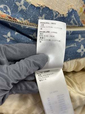 Louis Vuitton x Virgil Abloh Floral Monogram Padded Denim Jacket, photo 11